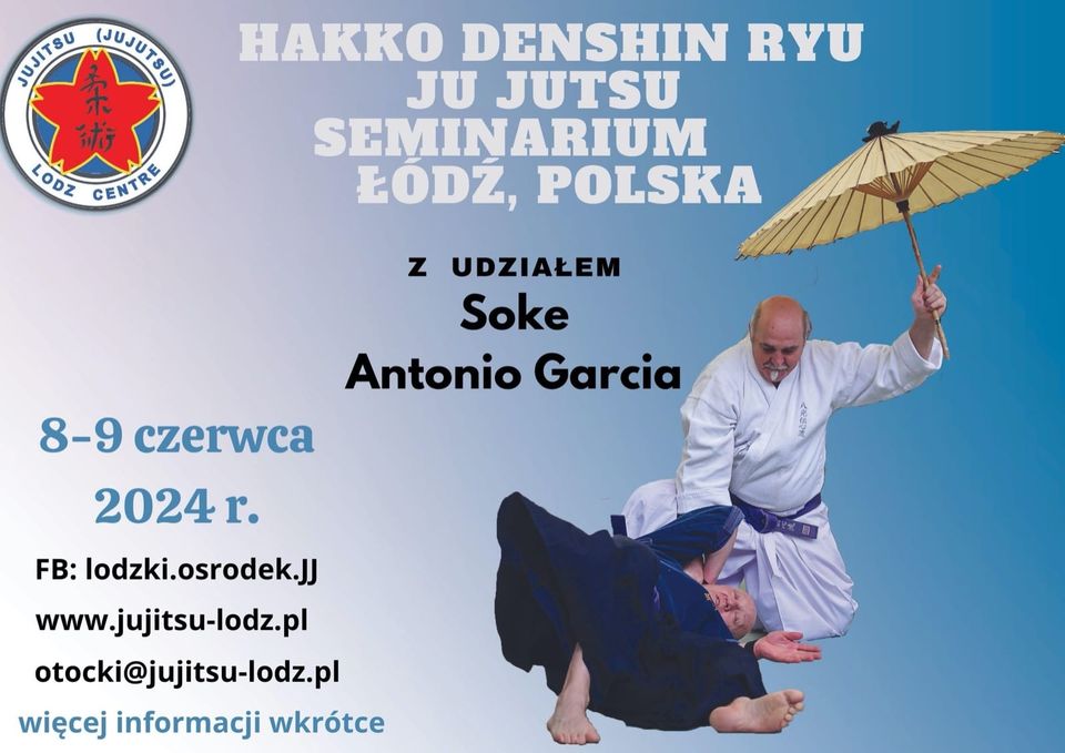 Seminarium ju jitsu, Antonio Garcia, Łódź 2024