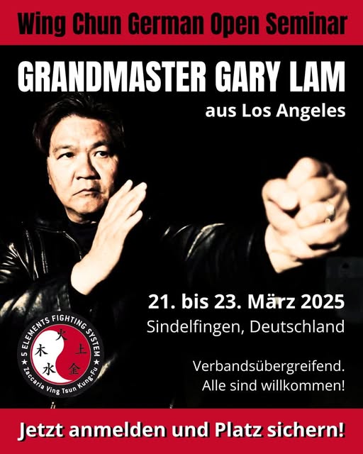 Seminarium Wing Chun Kung Fu, Gary Lam, Niemcy 2025