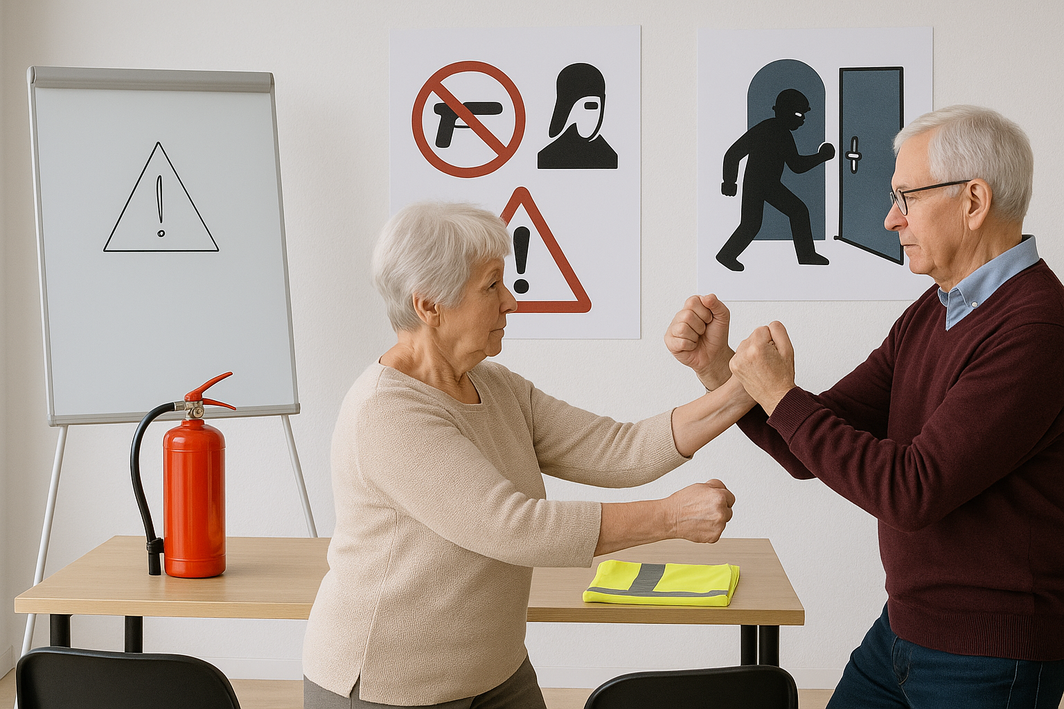 Kurs bezpieczeństwa osobistego dla seniorów, Łódź 2025