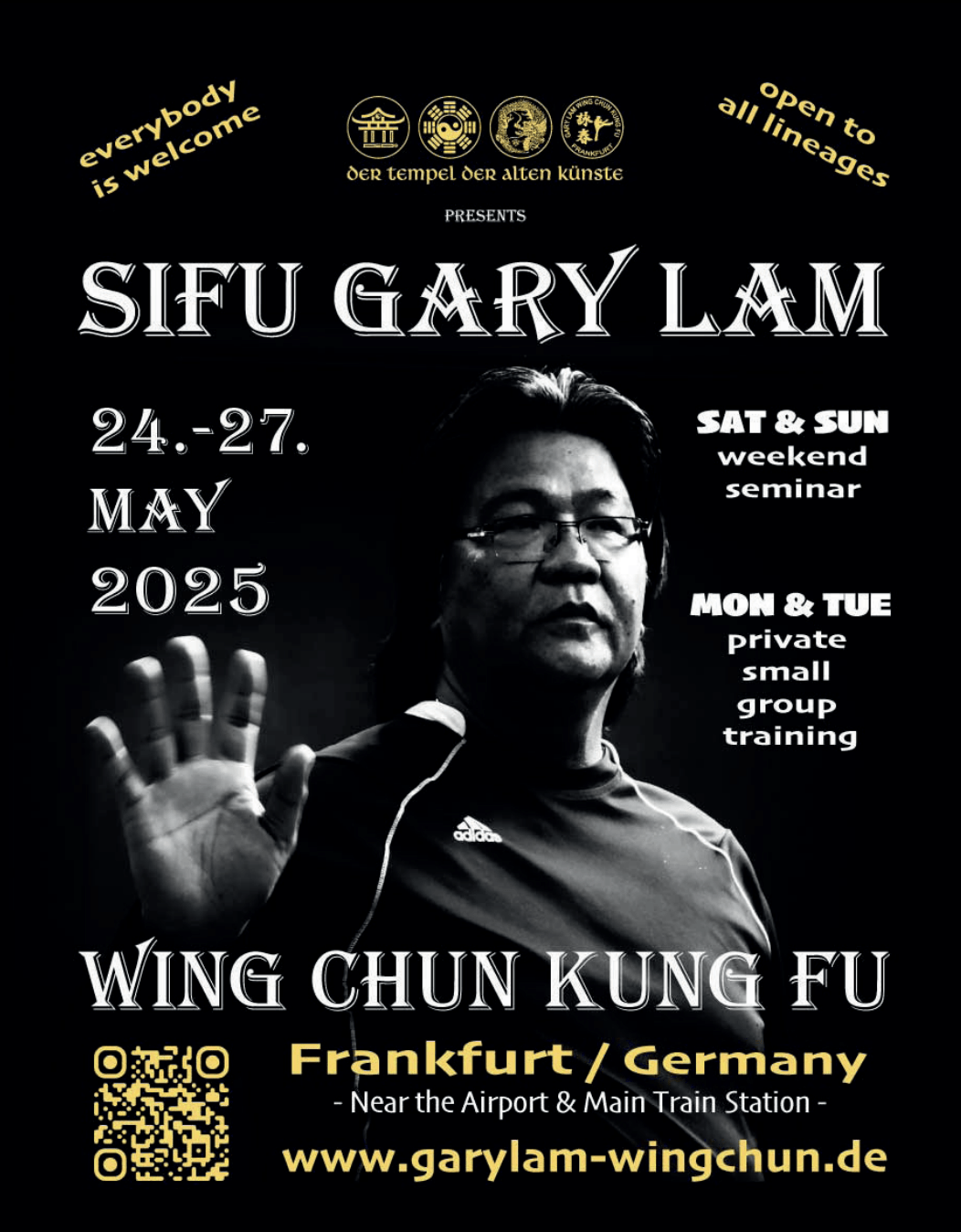Seminarium Wing chun, Gary Lam, Niemcy 2025
