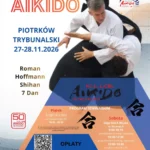 Seminarium Aikido, Roman Hoffmann 7 dan Aikido Aikikai, Piotrków Trybunalski 2026