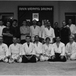 Trening aikido, Łódź 2001