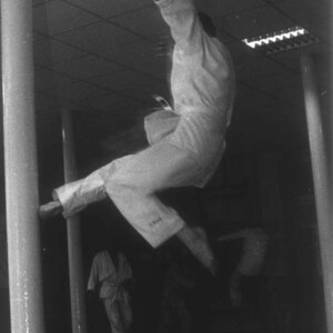 Trening aikido, Łódź 2001