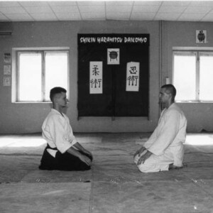 Trening aikido, Łódź 2001
